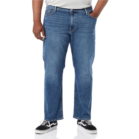 Lucky Brand 181 Relaxed Straight Fit Jeans 34x32 Dellwood Men’s NWT Unopened - Picture 1 of 5